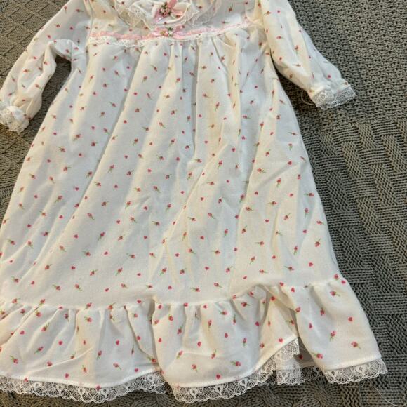 Vintage USA Alexis Rosette Nightgown ~ 6M 13/18Lbs - Picture 5 of 12
